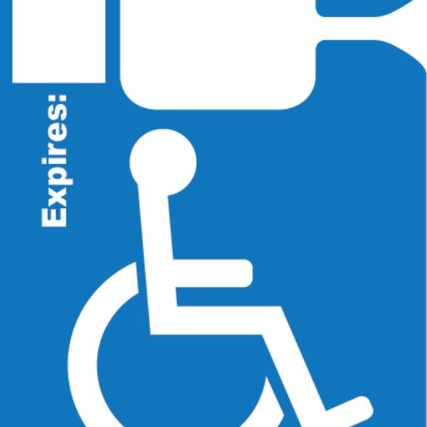 Temporary Handicap Hang Tag Permit Thumbnail