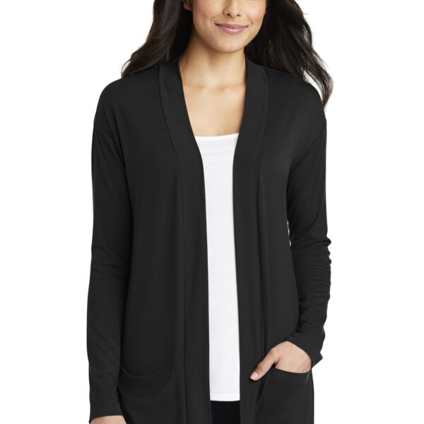 ® Ladies Concept Long Pocket Cardigan Thumbnail