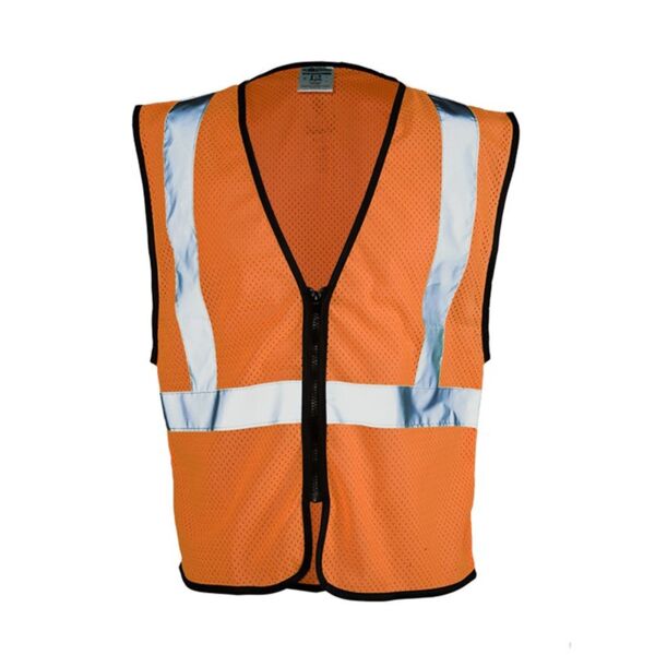 Class 2 Zippered Mesh Economy Vest Thumbnail